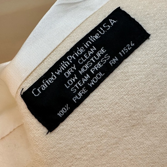 Vintage Alorna 100% Wool Opera Coat Petite - Picture 9 of 14